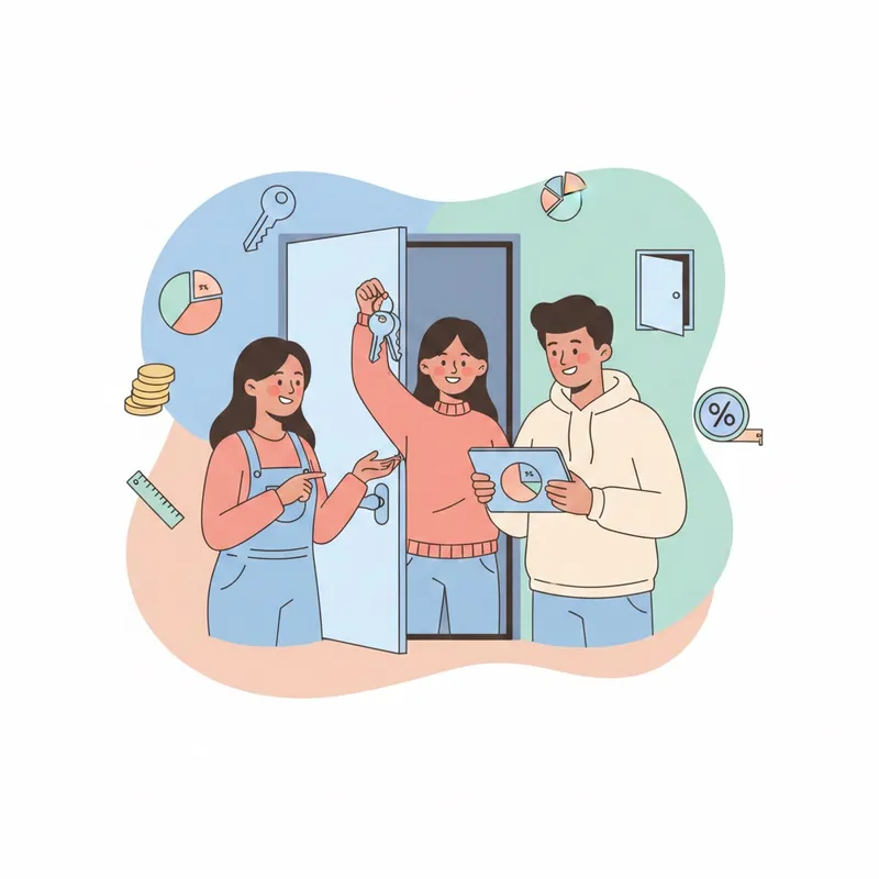 Cómo dividir el alquiler de forma justa